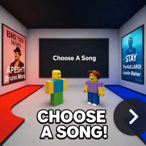 🎵 Choose A Song 🎵 Roblox game stats