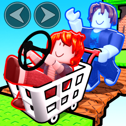 Control a Cart [2 Player Obby] Roblox game thumbnail