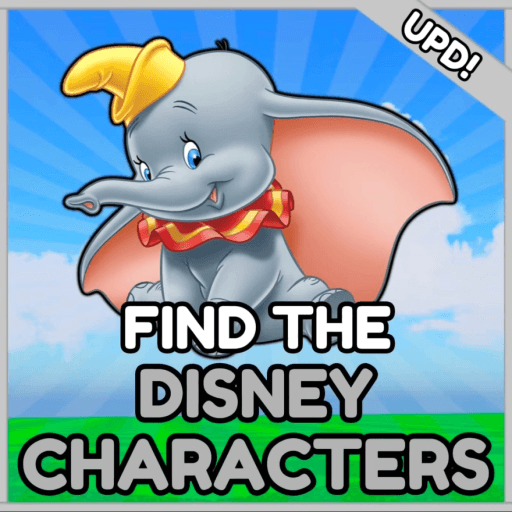 [UPD] Find the Disney Characters (160) Roblox game thumbnail