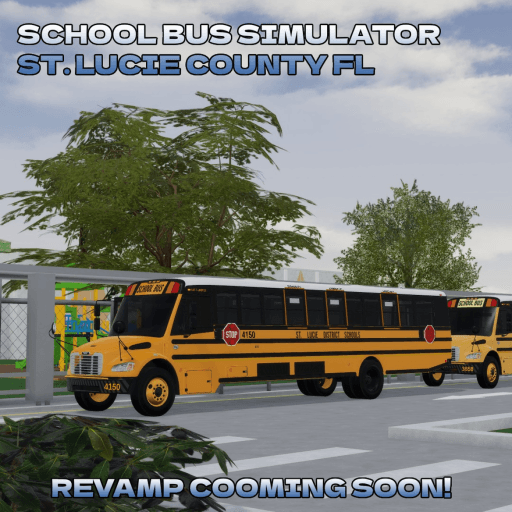 School Bus Simulator: St. Lucie County FL Roblox game thumbnail