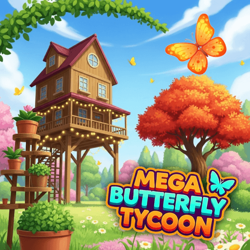 [🦋MEGA] Butterfly Tycoon Roblox game thumbnail