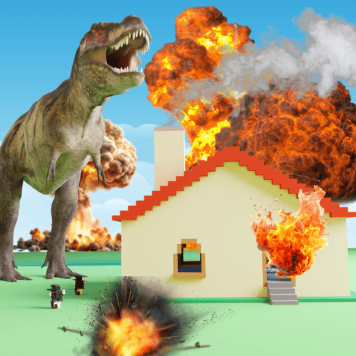GIANT DINOSAUR SURVIVAL🦖 Roblox game thumbnail