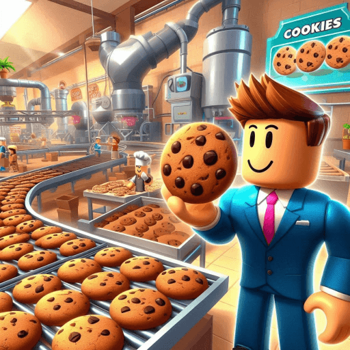 Cookies Factory Tycoon 🍪 Roblox gameplay screenshot