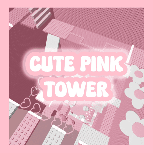 Cute Pink Tower 🎀 Roblox game thumbnail