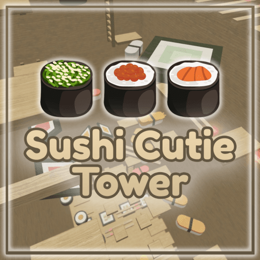 🍣 Sushi Cutie Tower Roblox game thumbnail