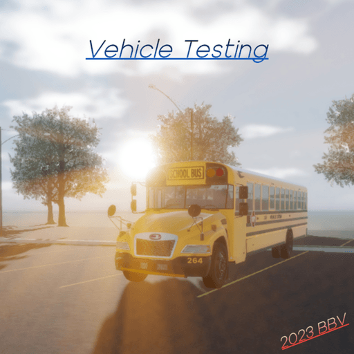 Vehicle Testing Roblox gameplay screenshot