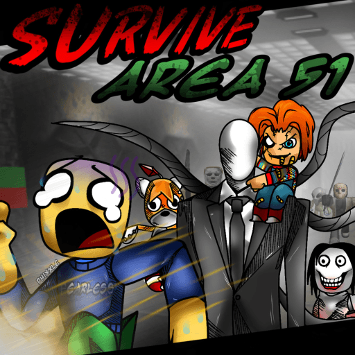 Survive and Kill the Killers in Area 51 !!! Roblox game stats