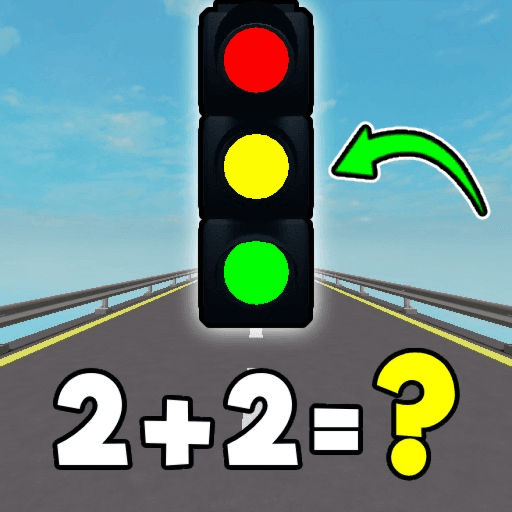 Math Red Light Green Light Roblox game thumbnail