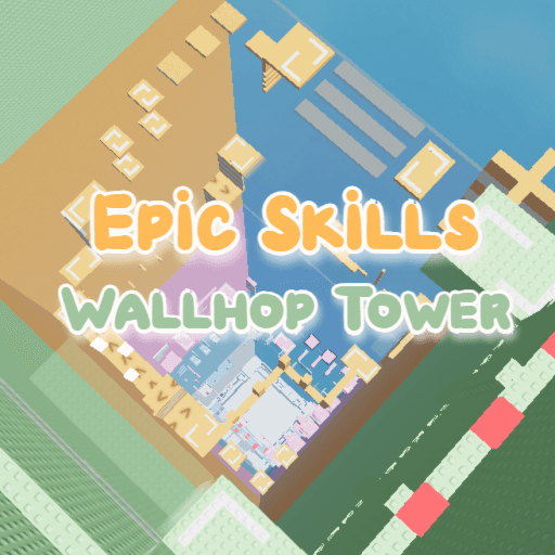 Epic Skills Wallhop Tower  Roblox game thumbnail