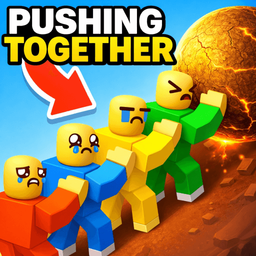 Pushing Together [1-2-3-4 PLAYER] Roblox gameplay screenshot