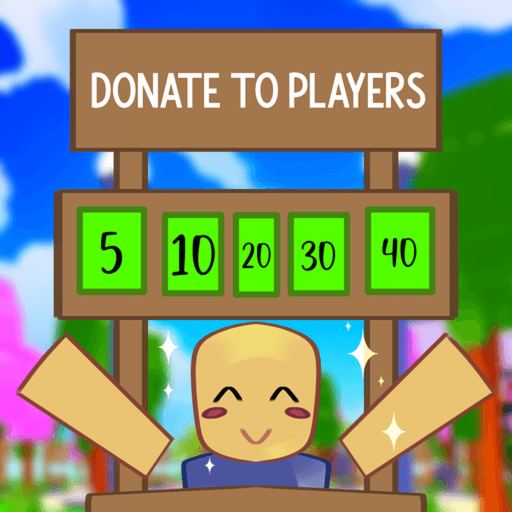  Donate to players 💸 Roblox gameplay screenshot
