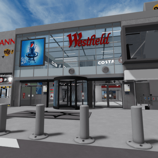 Westfield mall | P .(Open wip) | V1 Roblox game stats