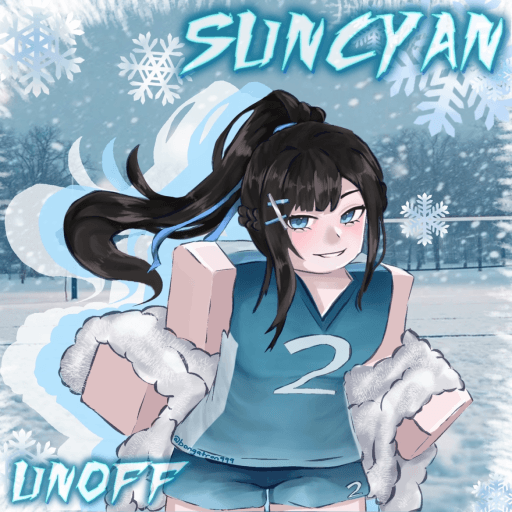 (3M VISITS!) VOLLEYBALL: UNOFFICAL SUNCYAN Roblox gameplay screenshot