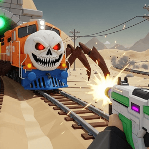 {UPD10}Shoot Train: Spider Attack Roblox game thumbnail