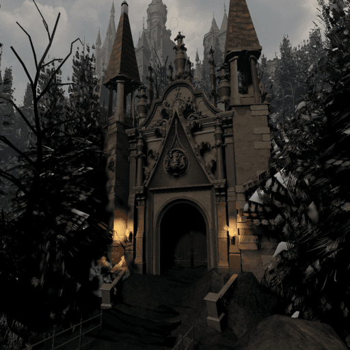 Castle Dimitrescu - showcase V1 Roblox game thumbnail