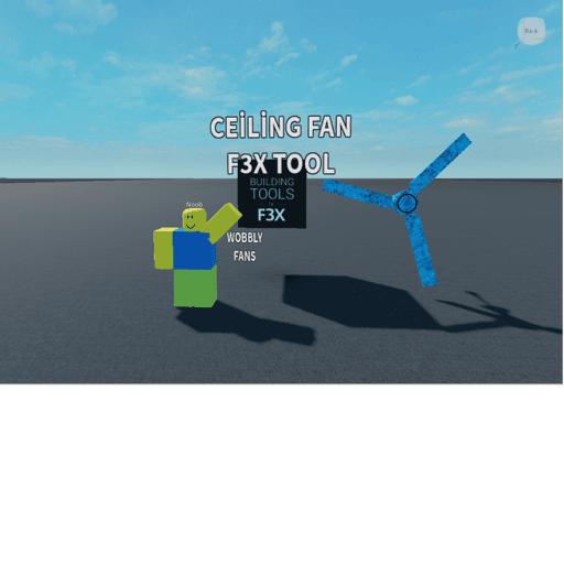 CEILING FAN F3X TOOL! Roblox game stats