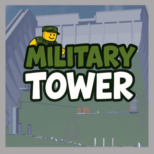 Military Tower Roblox game thumbnail