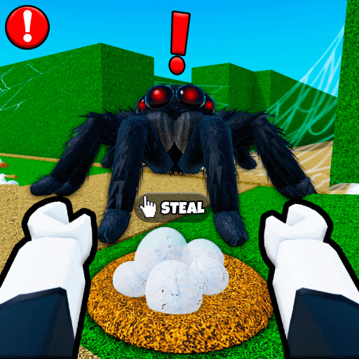 Diversified Games!! — top game: Steal Eggs from Spiders! 🕷️