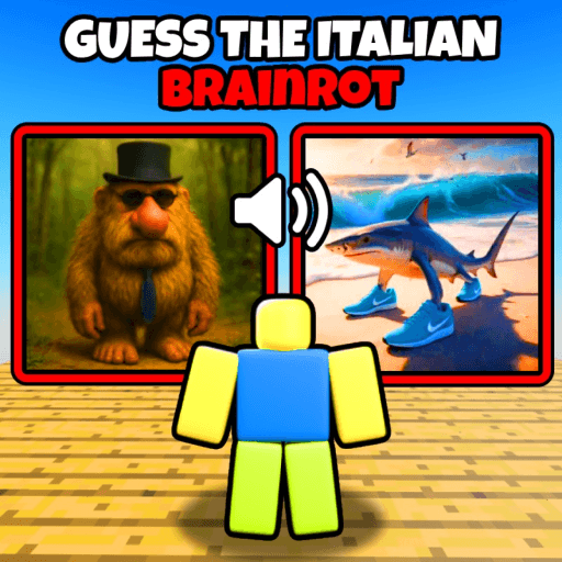 Italian Brainrot IQ Test 🔊 Roblox game thumbnail