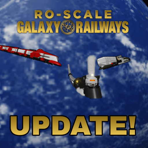 RO-SCALE Galaxy Railways Roblox gameplay screenshot