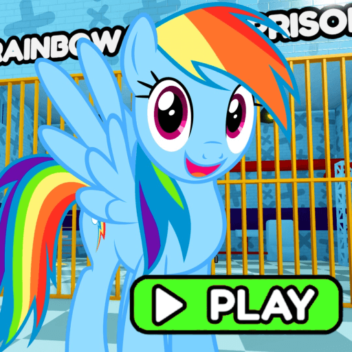 RAINBOW DASH'S PRISON RUN OBBY Roblox game stats