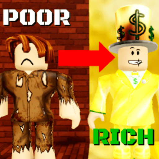 POOR TO RICH OBBY Roblox game stats