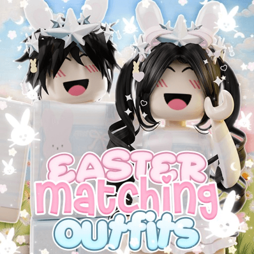 [🐰EASTER] /GREY MATCHING OUTFITS! Roblox gameplay screenshot