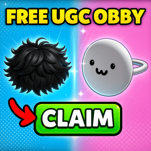 Free UGC Obby (AFK or Play) Roblox game stats