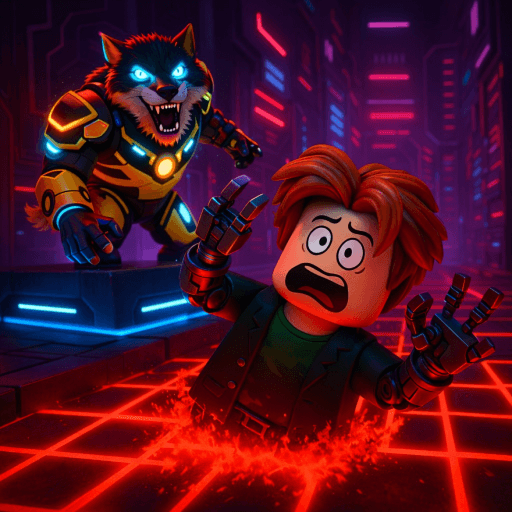 Neon Cyber Obby Roblox game stats