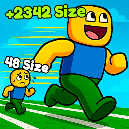 +1 Size Race Roblox gameplay screenshot