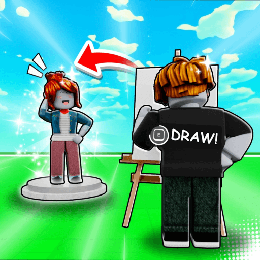 [🎨] Draw A Friend  Roblox gameplay screenshot