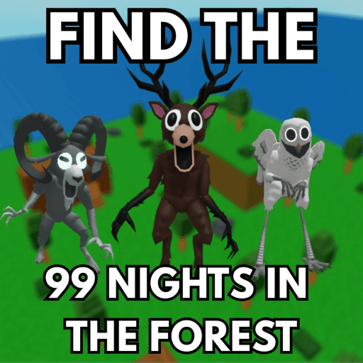 Find The 99 Nights in the Forest Roblox game stats