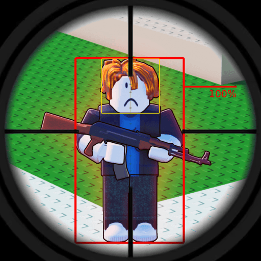 Aimbot Shooter Roblox gameplay screenshot