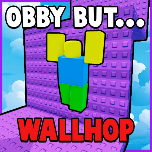 Obby But You Wall Hop Roblox game thumbnail