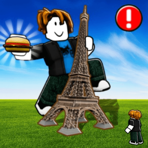 🍔Eat Food To Grow Bigger! Roblox game thumbnail