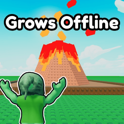 Grow a Volcano 🌋 Roblox game thumbnail