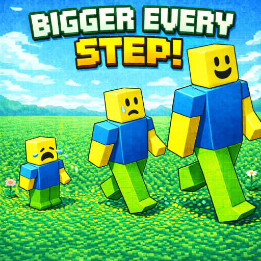 Bigger Every Step! 🎯 Roblox gameplay screenshot