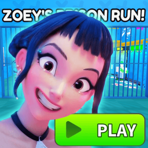 💙 ZOEY'S PRISON RUN OBBY Roblox game thumbnail