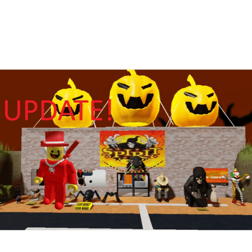 Drive to spirit Halloween! (UPDATE) Roblox gameplay screenshot