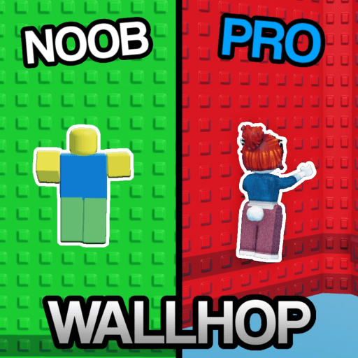 Leon's Wall Hop Obby Roblox game thumbnail