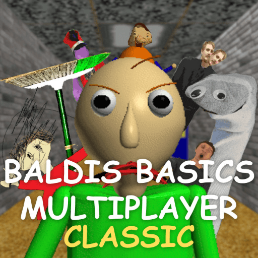 Baldi's Basics Multiplayer Classic Roblox game thumbnail