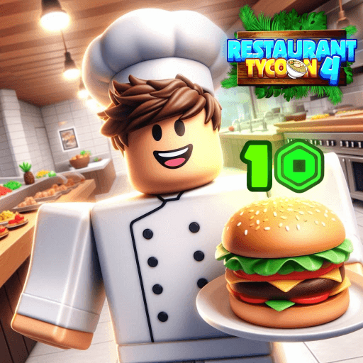 🍔Restaurant Tycoon 4 [🤑3X🤑] Roblox game stats