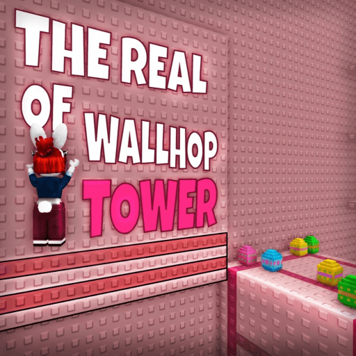 The Real of Wallhop Tower Roblox game thumbnail