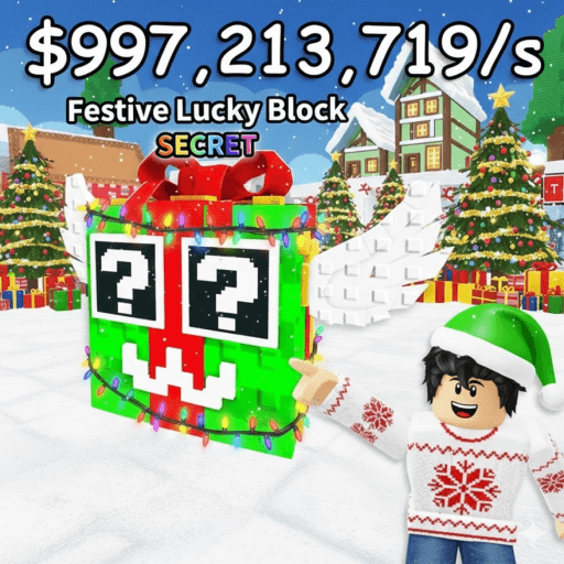 [☢ FREE UGC] STEAL BRAINROT : CHRISTMAS EDITION Roblox gameplay screenshot
