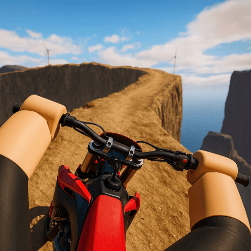 [HARD] Dangerous Bike Driving Roblox game stats