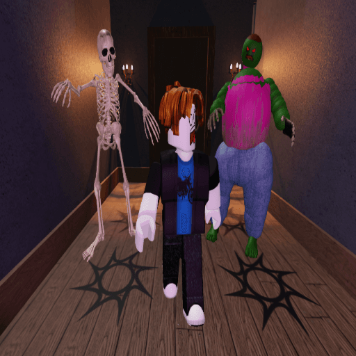 SURVIVE LOVELY PEACHES HAUNTED HOUSE💀 Roblox game stats