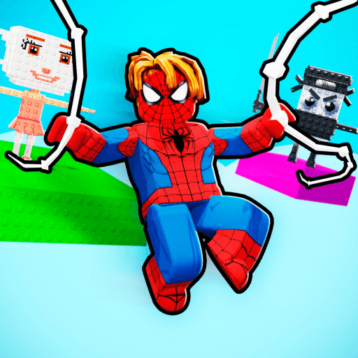 Obby but you’re Spider-Man! Roblox game thumbnail
