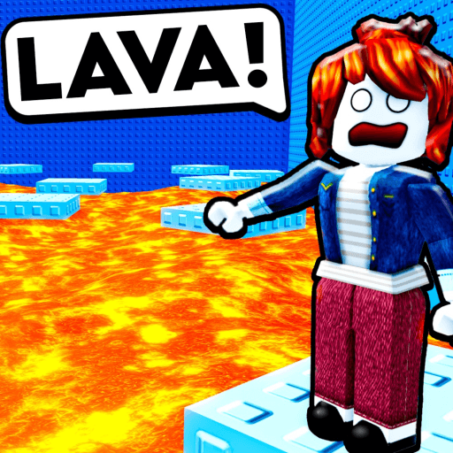 🔥Floor is Lava Tower Roblox gameplay screenshot