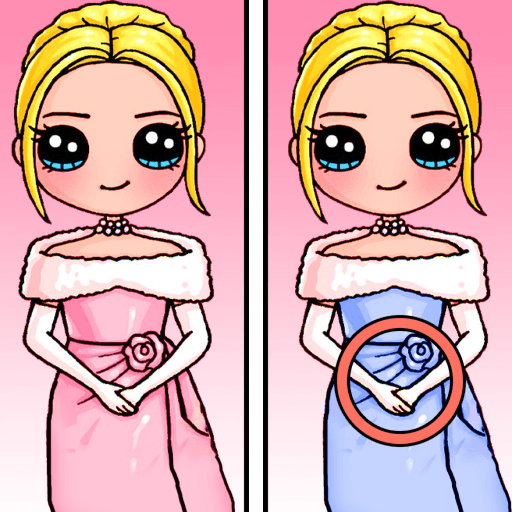 Princess Spot The Difference Roblox game thumbnail