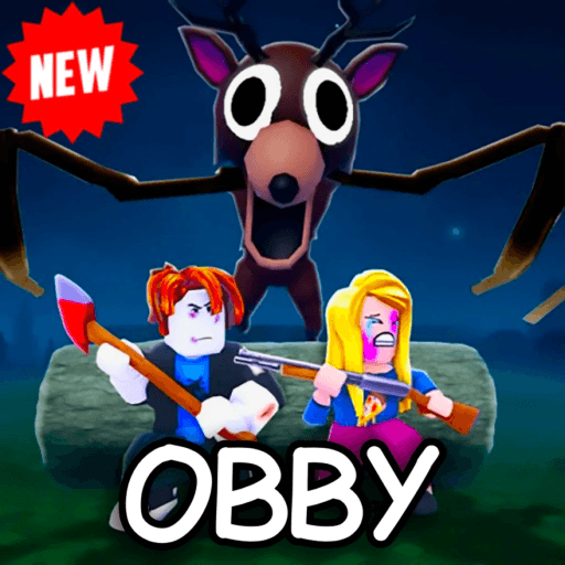 99 Nights In The Forest Obby Roblox game thumbnail